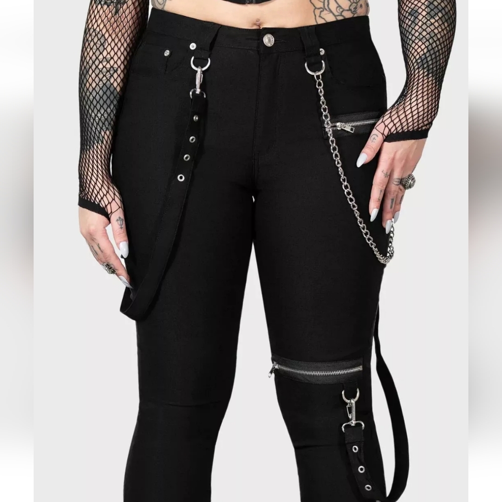 Ki||Star The Rave Skinny Jeans Size 3XL or 16/18 - Picture 4 of 12